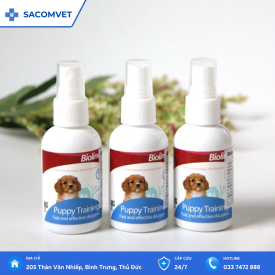 Xịt hướng dẫn đi vệ sinh cho chó  Bioline