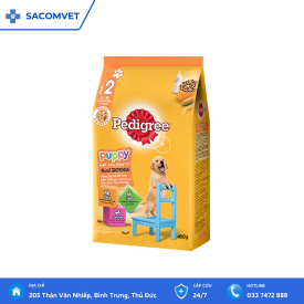 Hạt Pedigree cho chó con vị Gà, Trứng Và Sữa