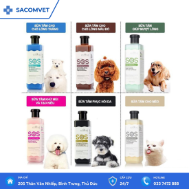 Sữa tắm SOS cho chó mèo