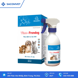 Thuốc xịt ve, rận VIME FRONDOG 250ML