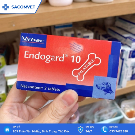 Viên xổ giun Endogard cho chó (hộp 2 viên)