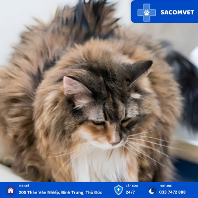 bệnh tiêu hóa ở thú cưng sacomvet